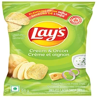 Lay's Potato Chips - Cream & Onion - 66g