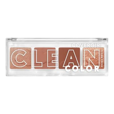 COVERGIRL Clean Fresh Clean Color Eyeshadow Palette - 4 colors