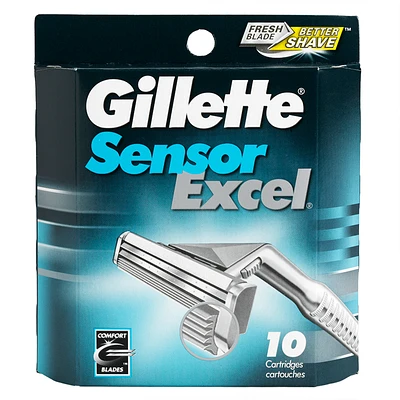 Gillette SensorExcel Cartridges - 10s
