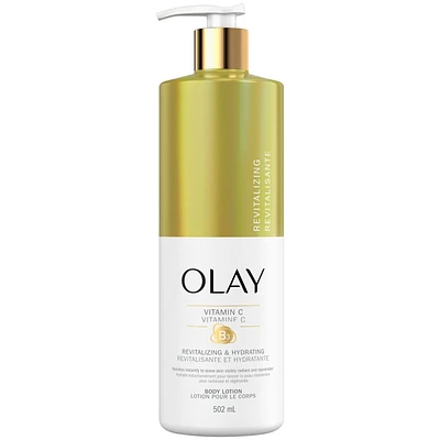 Olay Revitalizing and Hydrating Body Lotion with Vitamin C - 502ml