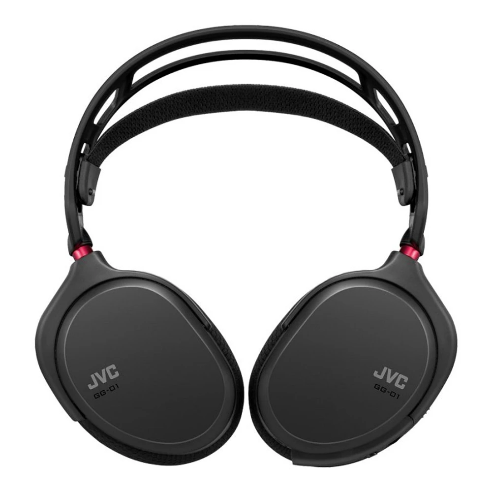 JVC Wired Full Size Gaming Headset - Black - GG-01-B