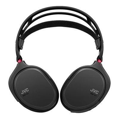 JVC Wired Full Size Gaming Headset - Black - GG-01-B