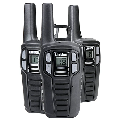 Uniden GMRS Radio 3 Pack - Black - SX1673CH