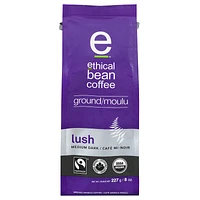 Ethical Bean Coffee - Lush Medium Dark - Ground Coffee - 227g