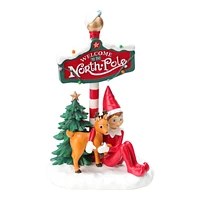 Danson Decor Decorative Sculpture - Welcome to the North Pole