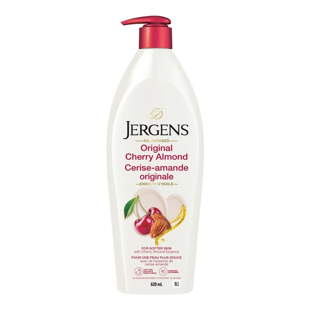 Jergens Oil Infused Original Cherry Almond - 620ml