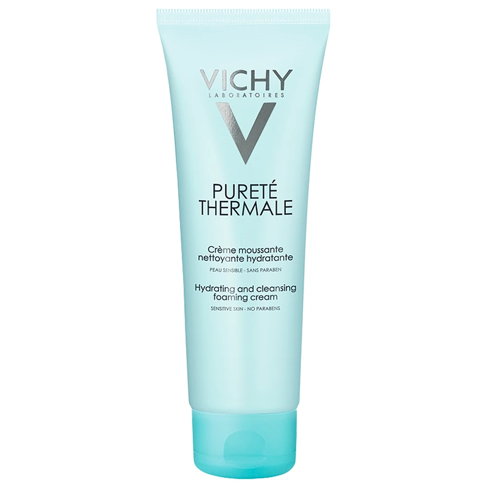 Vichy Purete Thermale Purifying Foaming Cream Cleanser - 125ml