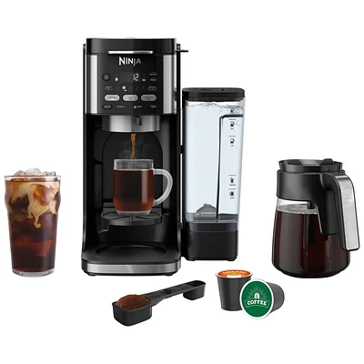 Ninja DualBrew Coffee Maker - Black Stainless - CFP101C