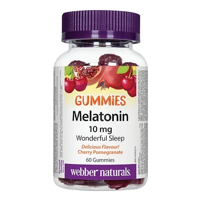 Webber Naturals Melatonin Gummies - 10mg - 60's