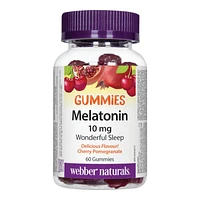 Webber Naturals Melatonin Gummies - 10mg - 60's