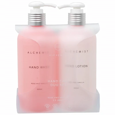 Collection by London Drugs Hand Care Duo Set - Rose/Vanilla - 2x360ml
