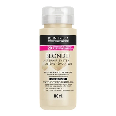 John Frieda Blonde+ Repair System Step 1 Pre-shampoo Treatment - 100ml