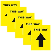 Avery Sign - This Way - 5 pack