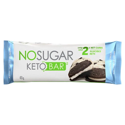 No Sugar Keto Bar - Cookies and Cream - 40g