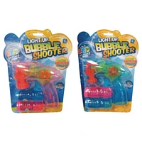 Light Up Bubble Shooter Gun with Bubbles - Assorted