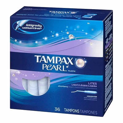 Tampax Tampons Pearl Lites - Regular - 36s