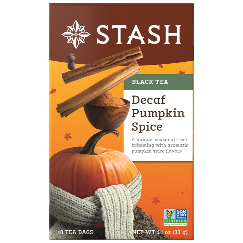 Stash Black Tea - Decaf Pumpkin Spice - 18s