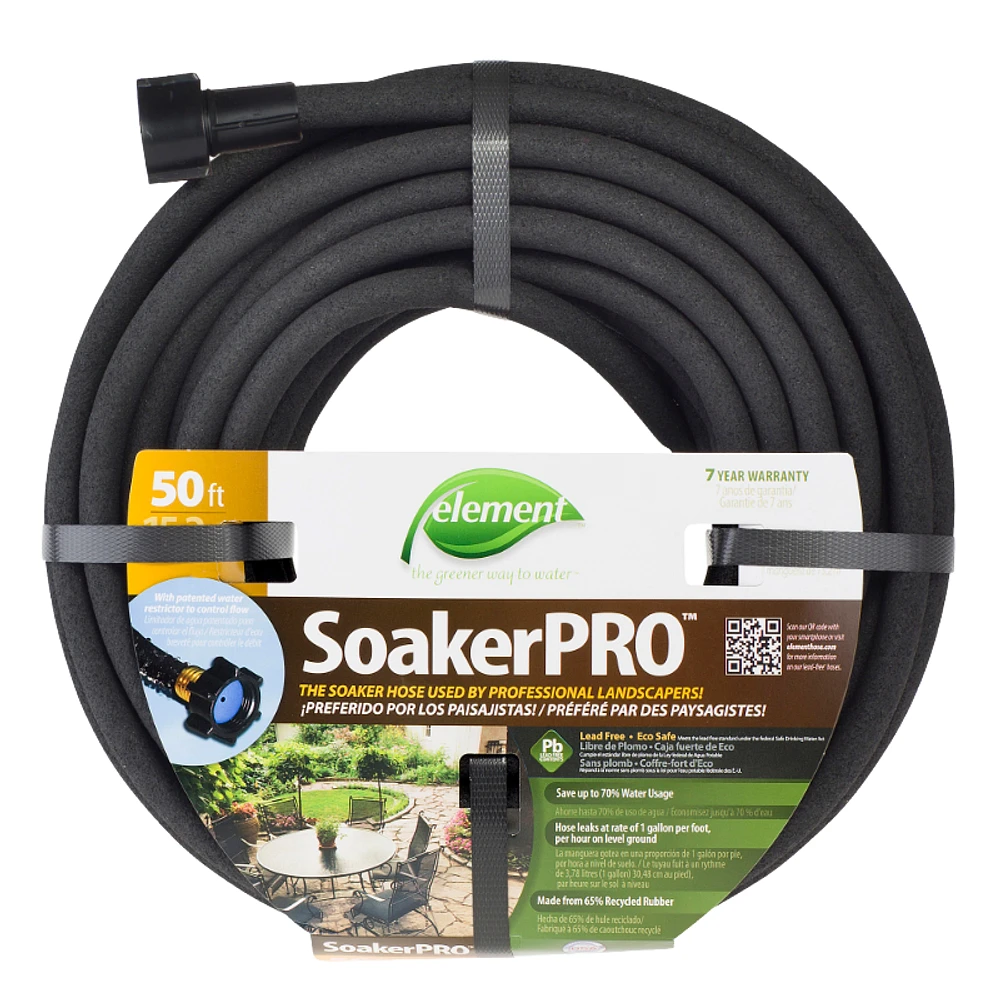 Swan SoakerPro Hose - Black - 50ft