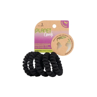 Goody Planet Bamboo Coils - Black - 5's