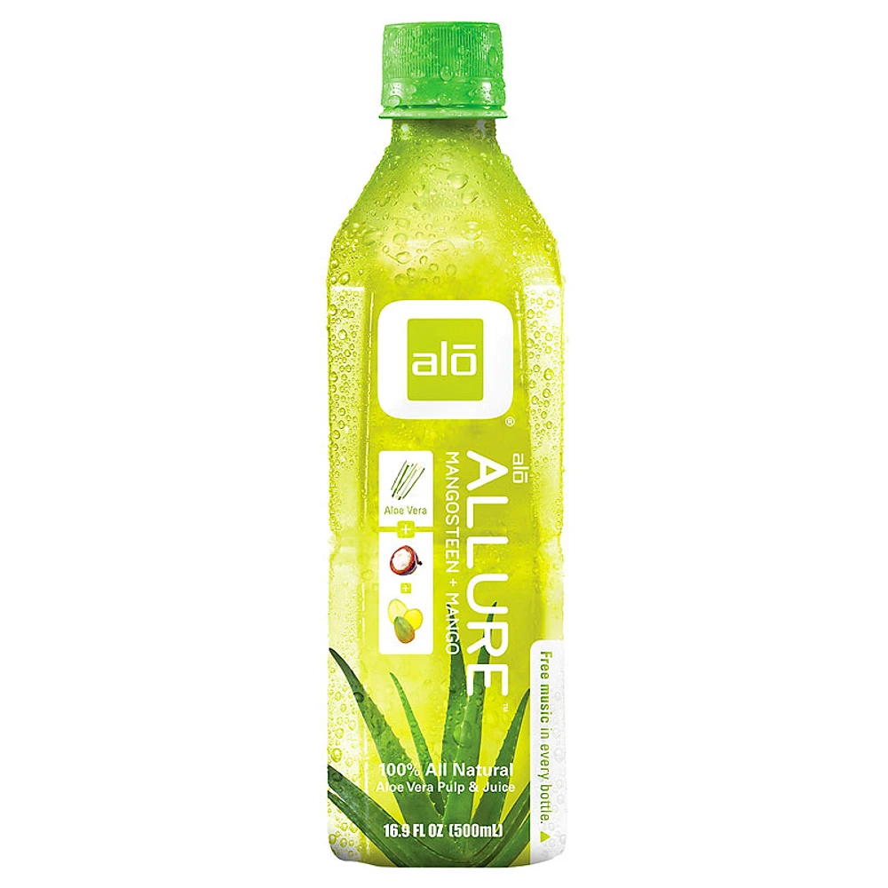 Alo Allure Juice - Mangosteen/Mango - 500ml