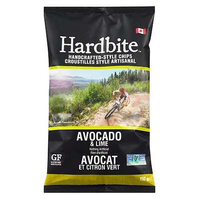 Hardbite Chips - Avocado & Lime - 150g