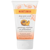 Burt's Bees Peach & Willowbark Deep Pore Scrub - 113.4g