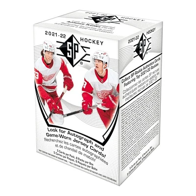Upper Deck 2021-22 SP Hockey Trading Cards Blaster