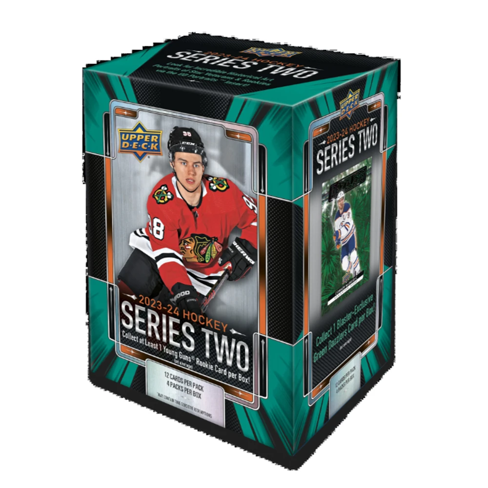 2023-24 NHL Upper Deck Hockey Series 2 Blaster Sports Trading Cards