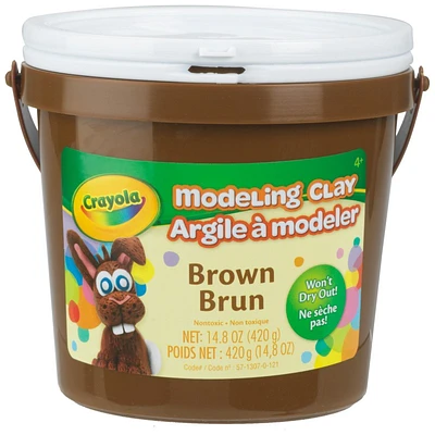 Crayola Brown Modelling Clay - Brown