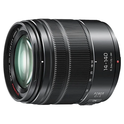 Panasonic Lumix 14-140mm Zoom Lens With Image Stabilization - Black - H-FSA14140