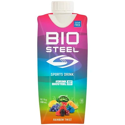 BIOSTEEL SPOUTED LID TEAM BOTTLE