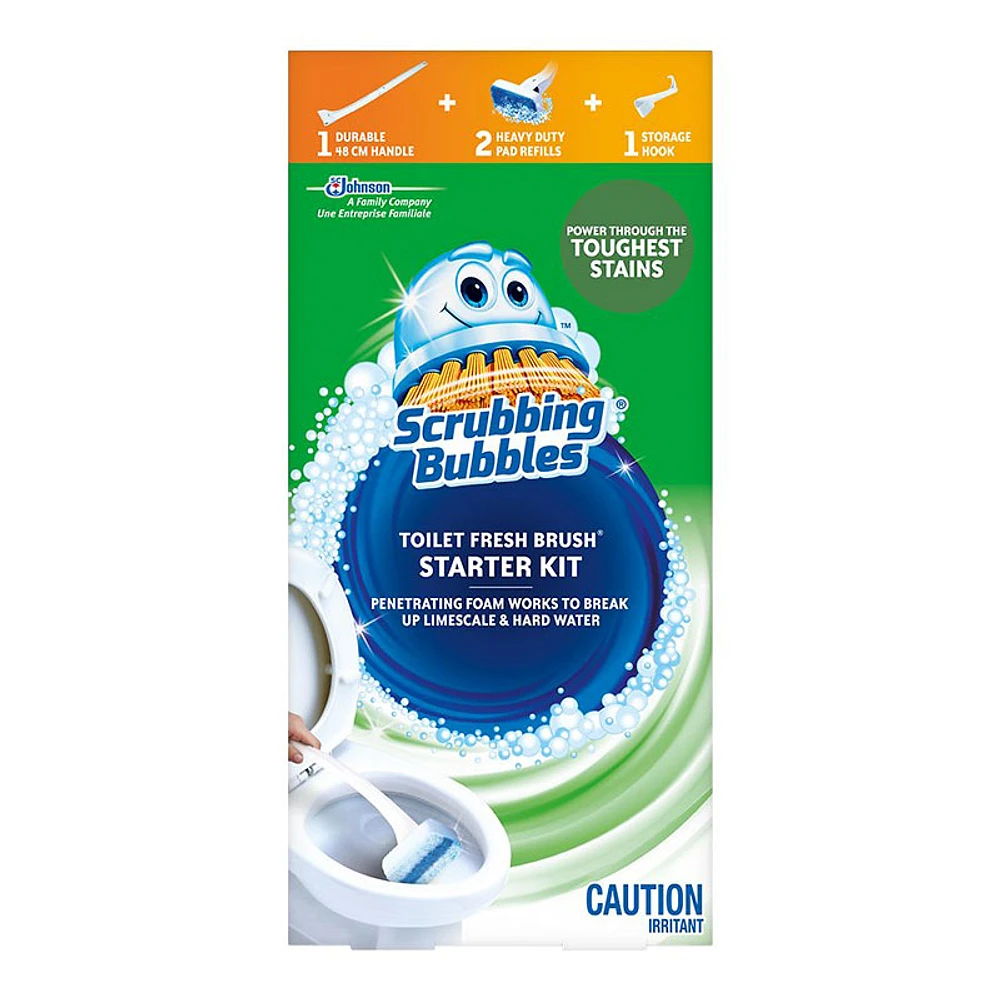 Scrubbing Bubbles Toilet Fresh Brush Starter Kit