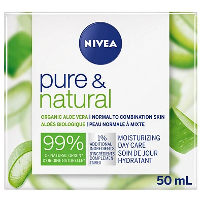 Nivea Visage Pure & Natural Moisturizing Day Care - 50ml