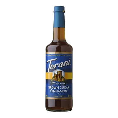 Torani Sugar Free Syrup - Brown Sugar Cinnamon - 750ml