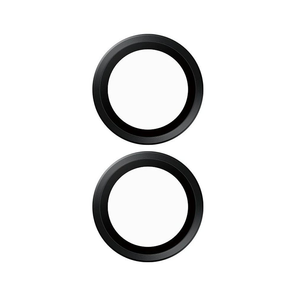 PanzerGlass Hoops Lens Protector for Apple iPhone 16 and 16 Plus - Black