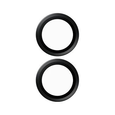 PanzerGlass Hoops Lens Protector for Apple iPhone 16 and 16 Plus - Black