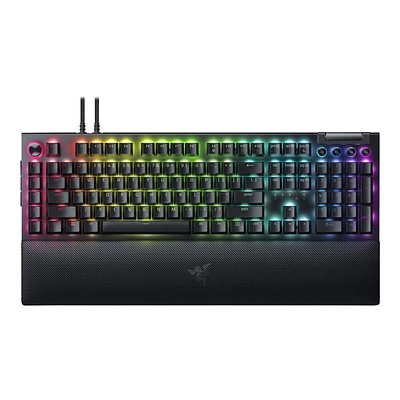 Razer BlackWidow V4 Pro Mechanical Gaming Keyboard - Razer Green Switch - RZ03-04680200-R3U1