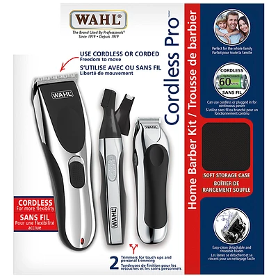 Wahl Cordless Pro Home Barber Kit - 3155