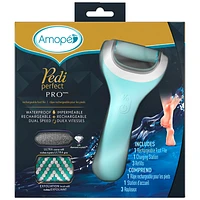 Amope Pedi Perfect Wet & Dry Rechargeable Foot File