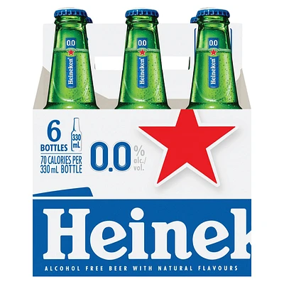 Heineken Non-Alcoholic Beer - 6x330ml