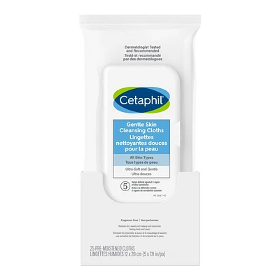 Cetaphil Gentle Skin Cleaning Wipes - 25s