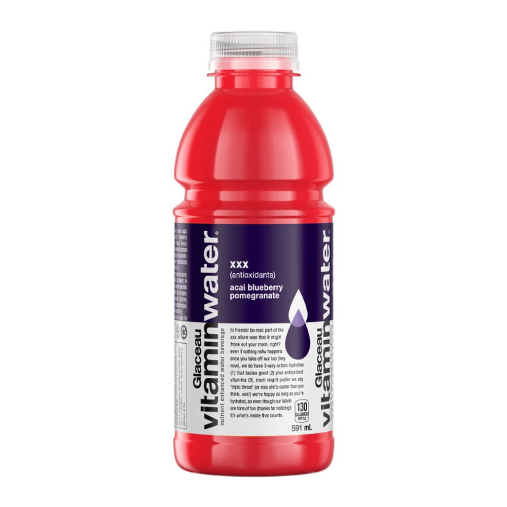 Glaceau Vitamin Water XXX - Acai Blueberry Pomegranate - 591ml