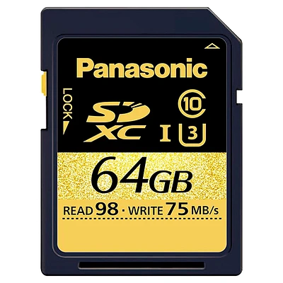 Panasonic 64GB SD Card - RP-SDUT64GAK