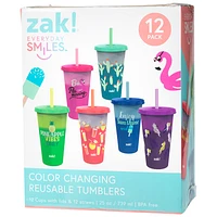 Zak Color Changing Tumblers - Triple Vibes - 12s