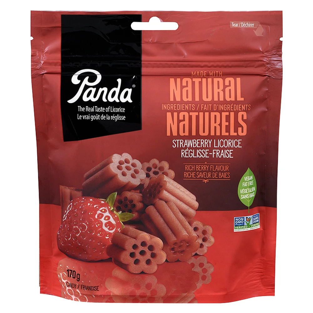 Panda Licorice - Strawberry - 170g