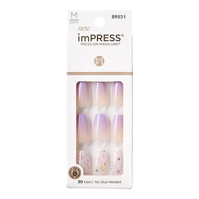 ImPRESS Press-on Manicure False Nails Kit - Medium - All I Want - 30's
