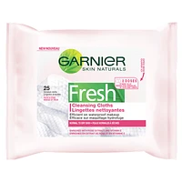 Garnier Skin Naturals Fresh Cleansing Cloth - Normal to Dry Skin - 25s