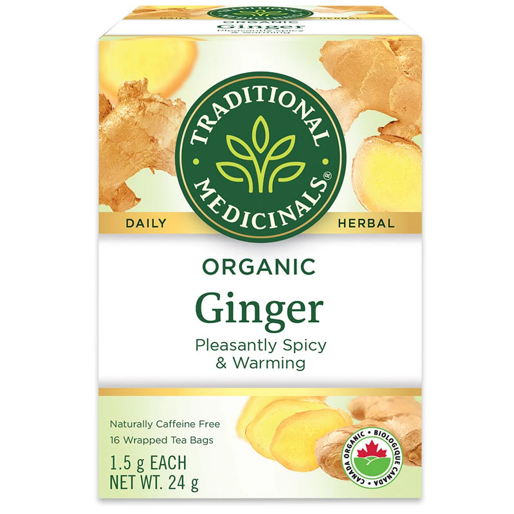 Traditional Medicinals Organic Tea - Ginger - 16s