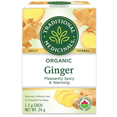 Traditional Medicinals Organic Tea - Ginger - 16s