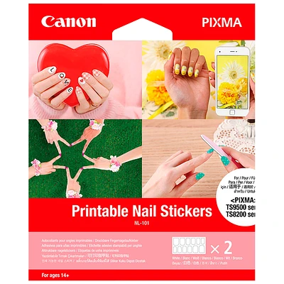 Canon Printable Nail Stickers - NL-101